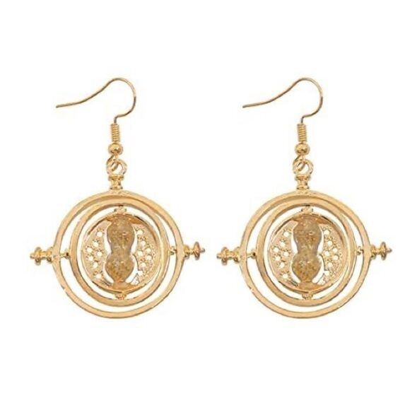 Harry Potter Time Turner Necklace & Earrings Set - Picture 6 of 14